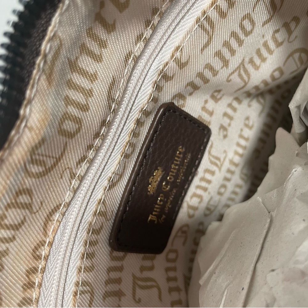 NWT Juicy Couture Cross my Heart Gothic Logo Crossbody Bag - Picture 7 of 13